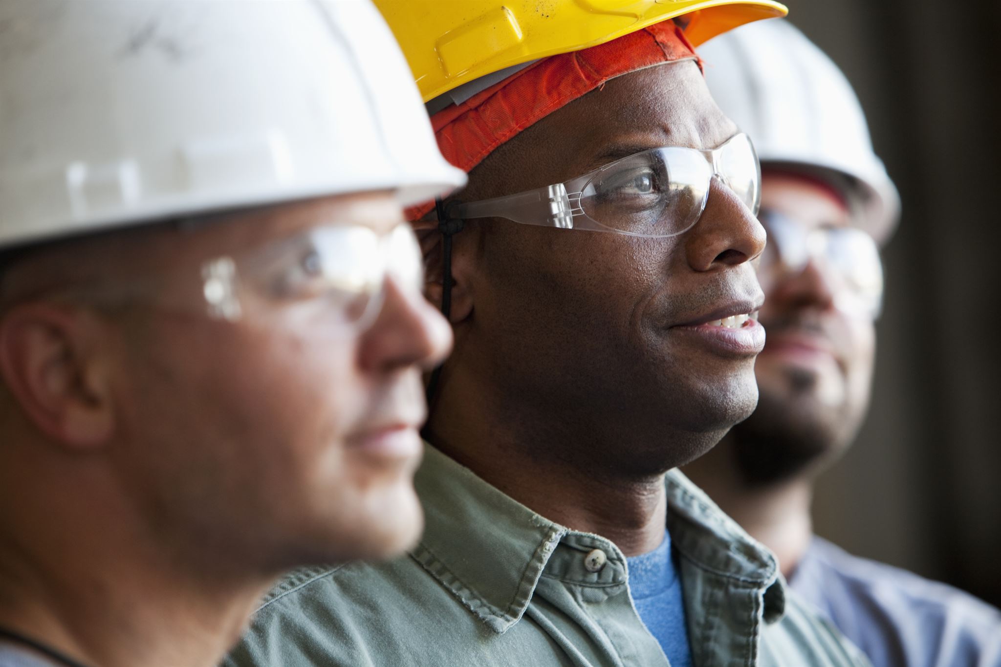 Close-up-of-construction-workers