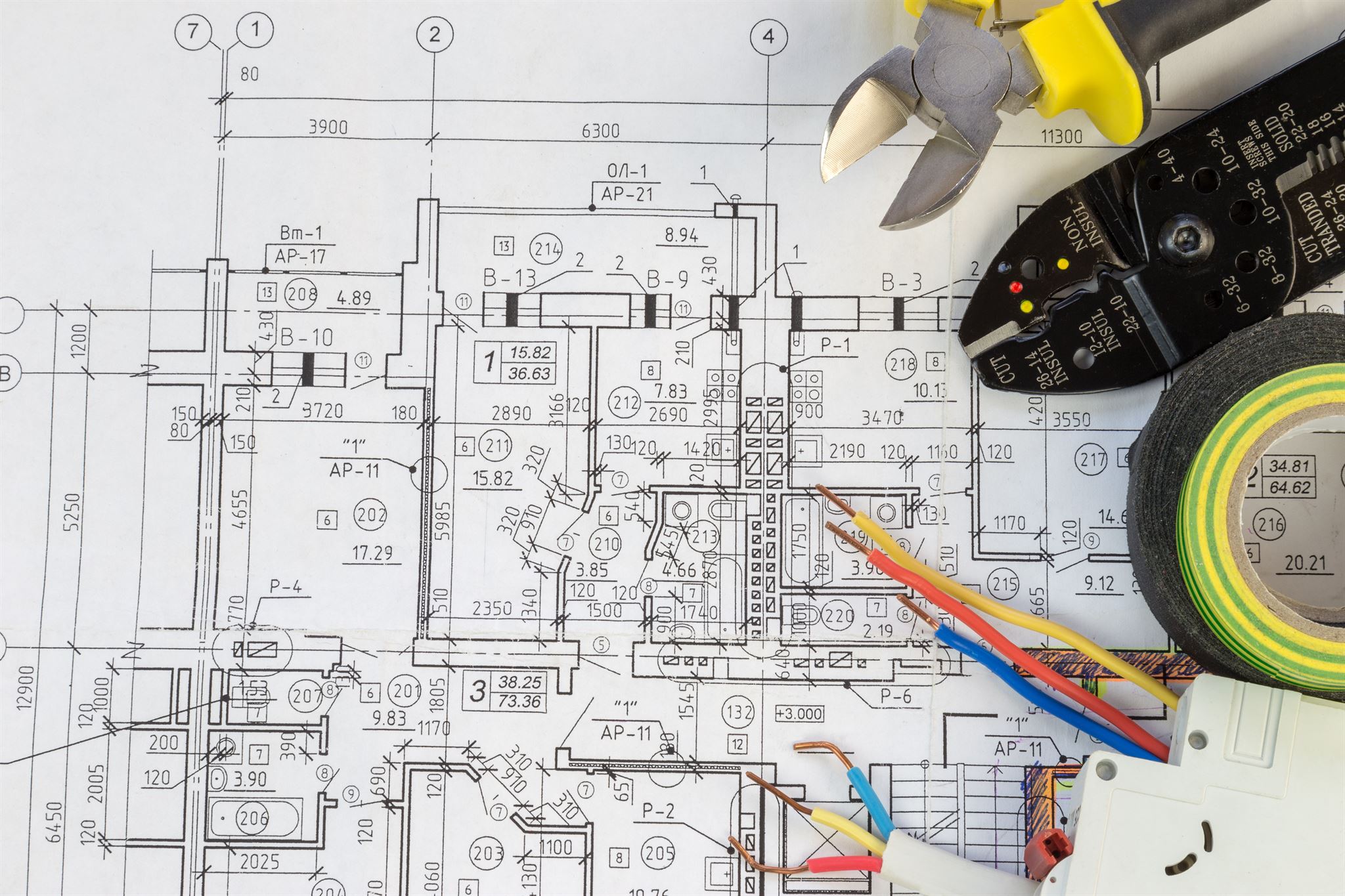 Worktools-on-blueprint